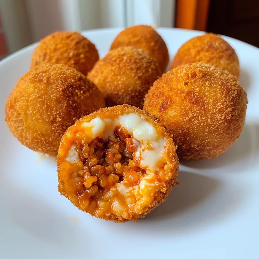 Pasta Bella golden arancini